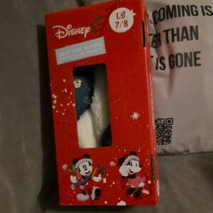 Disney Red Mickey Mouse Festive Slippers